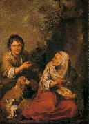 Bartolome Esteban Murillo Old Woman and Boy France oil painting artist